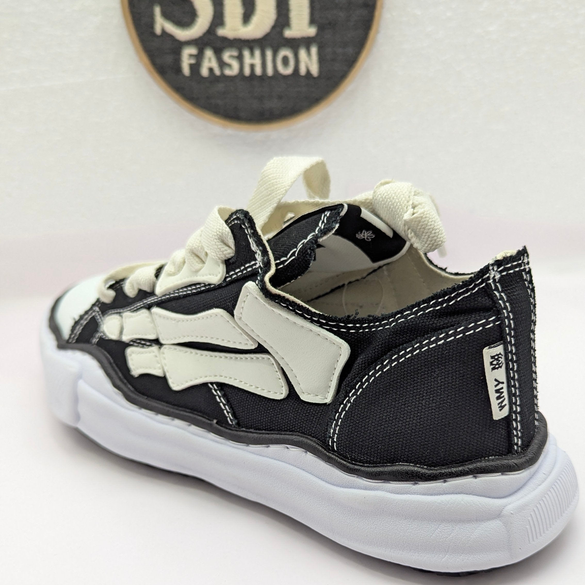 Yasuhiro Peterson OG Sole Canvas Low 'Black