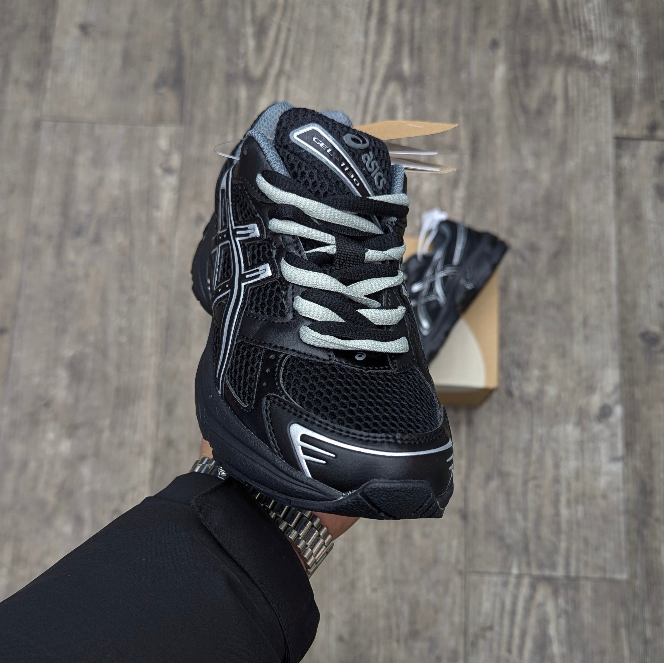 ASICS GEL KAYANO 14 BLACK /SILVER