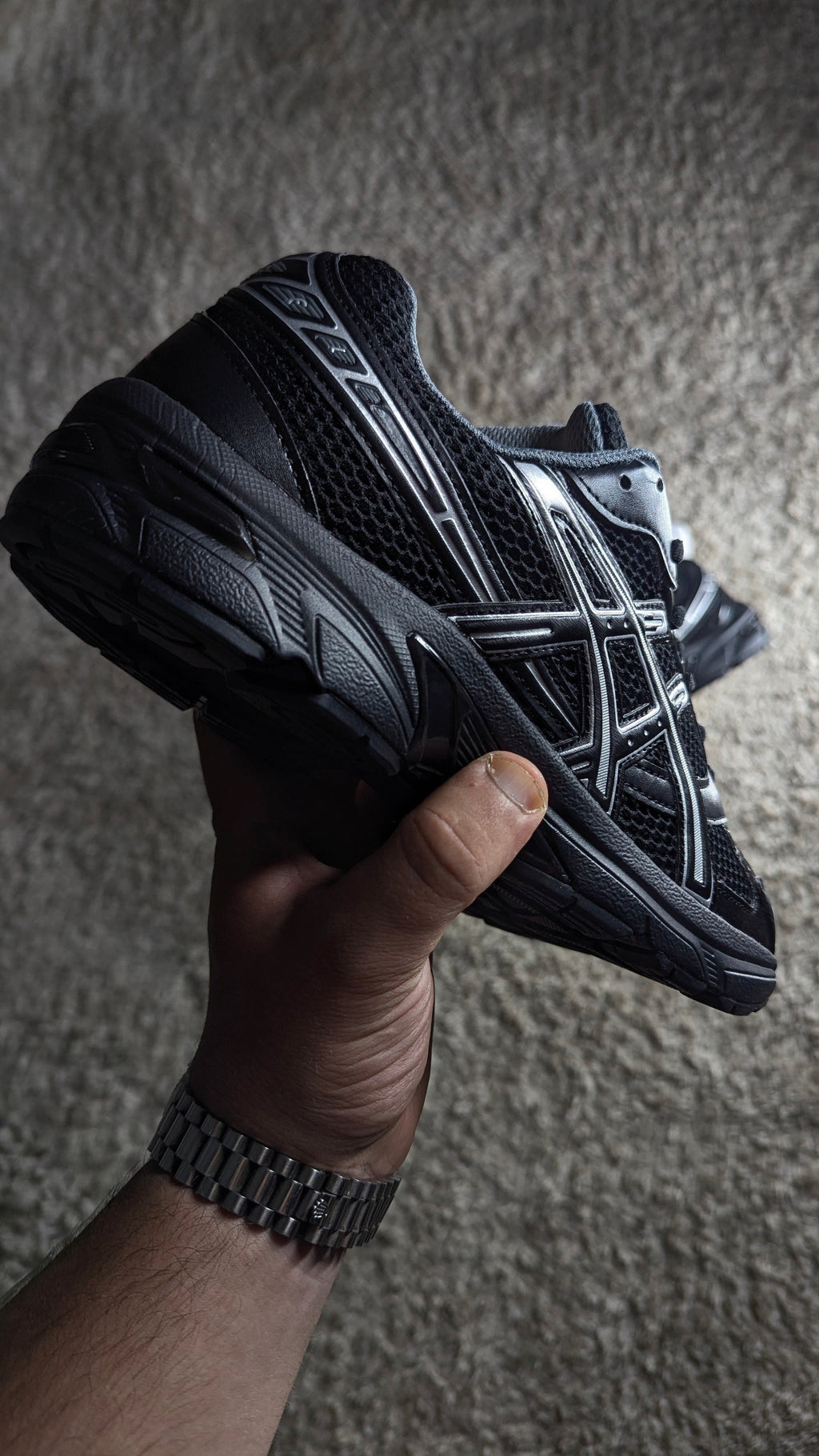ASICS GEL 1130 black silver-pure