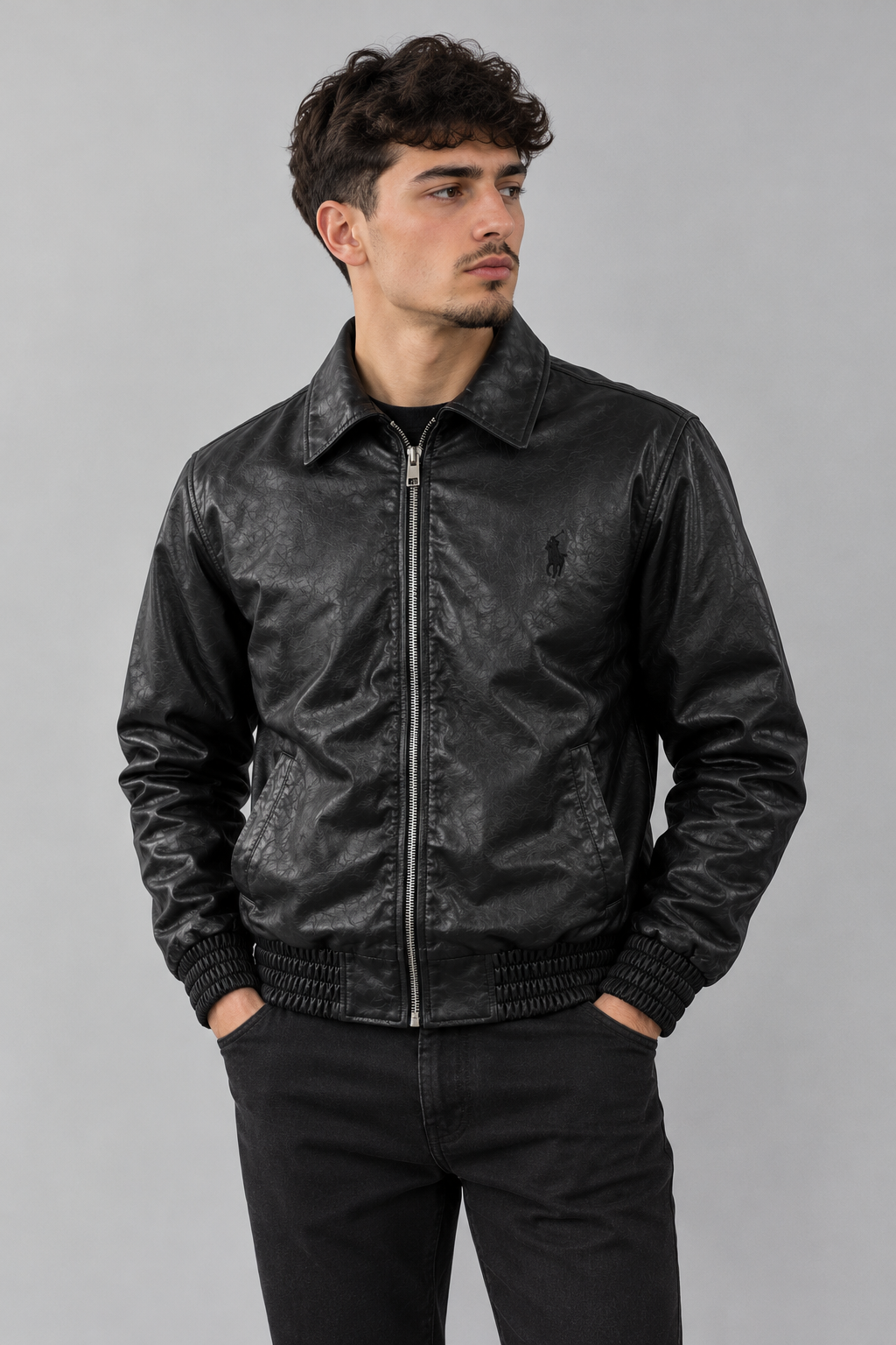 RALPH LAUREN LEATHER JACKET