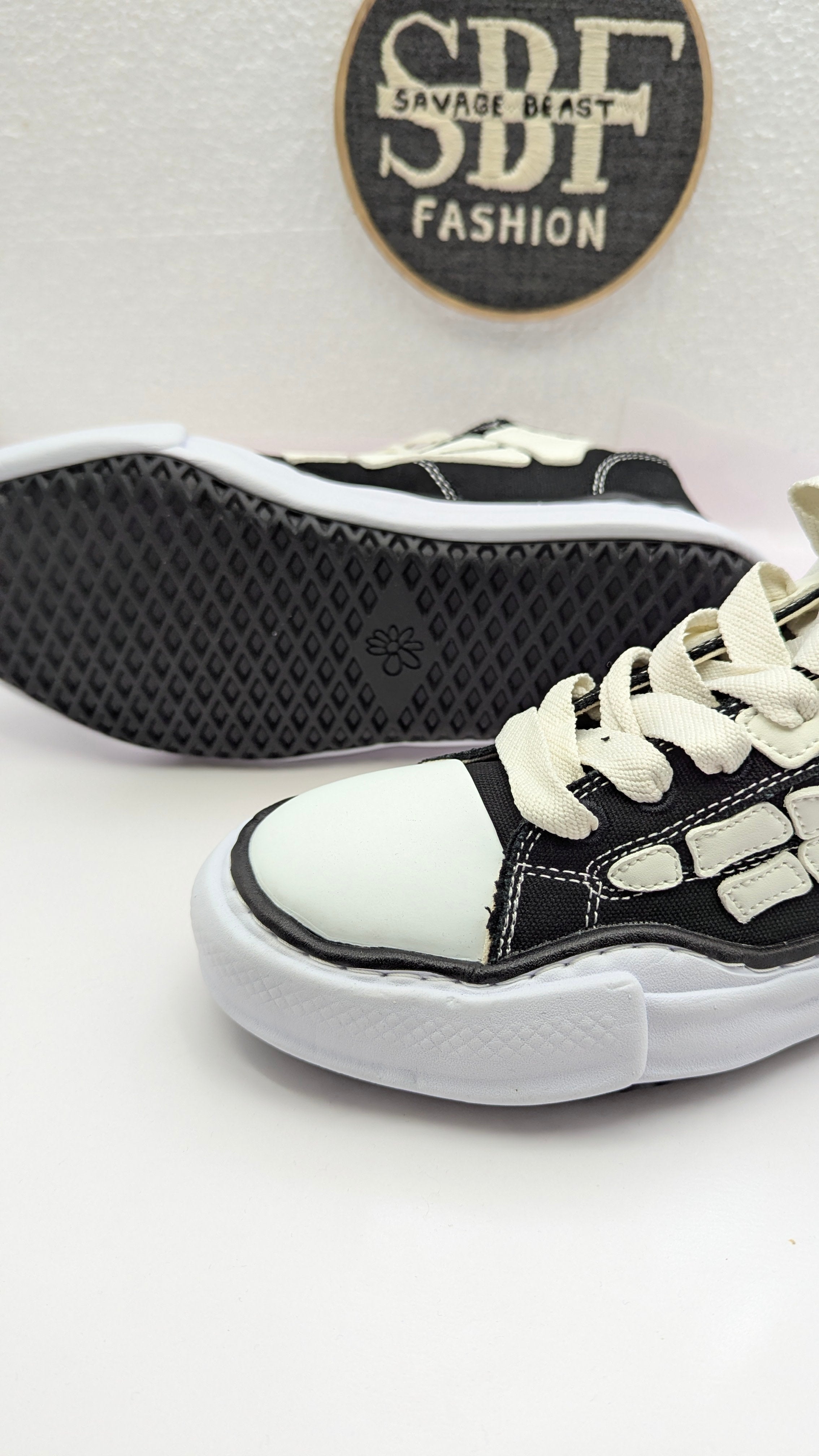 Yasuhiro Peterson OG Sole Canvas Low 'Black