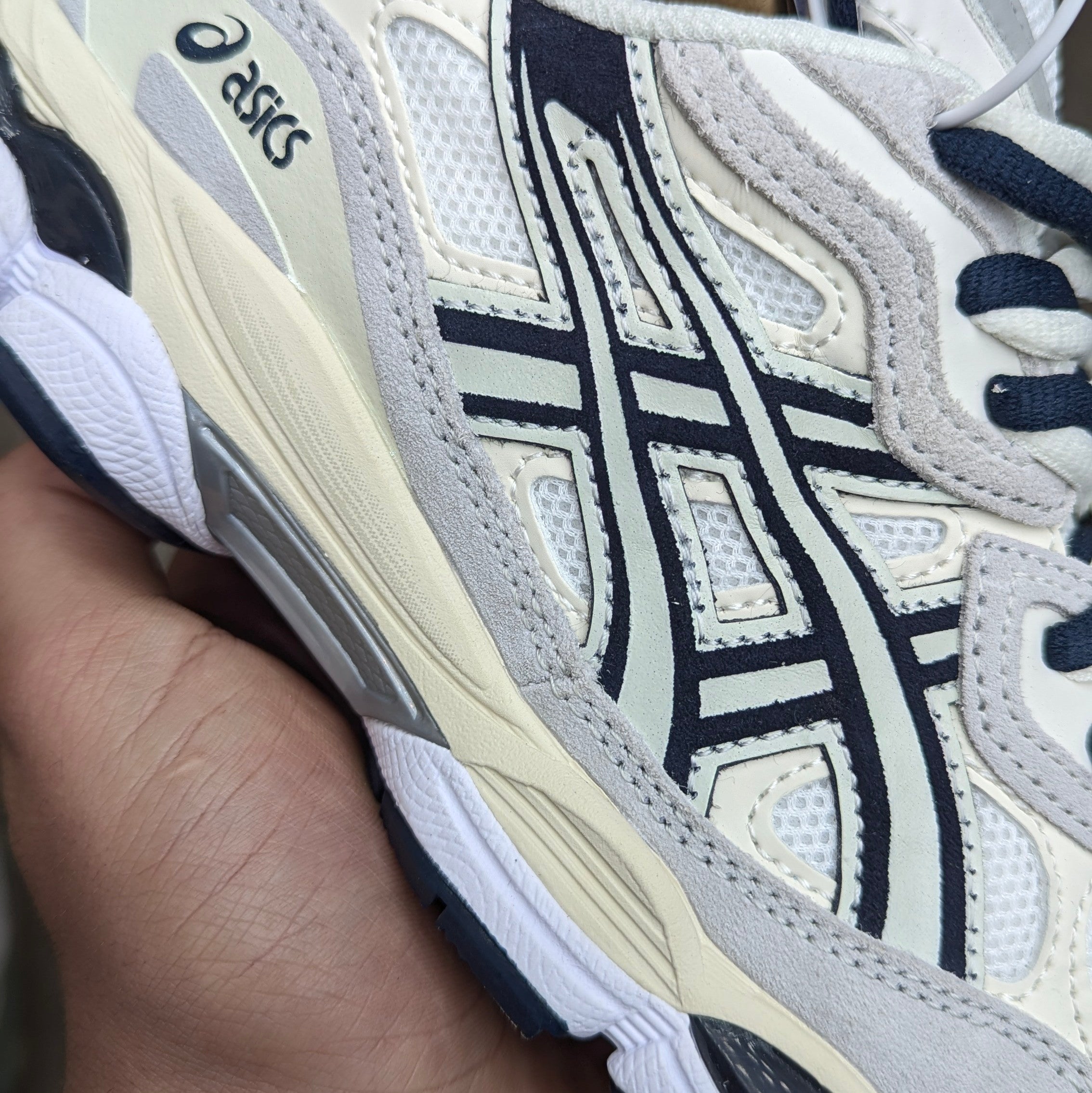 ASICS GEL NYC WHITE LINE