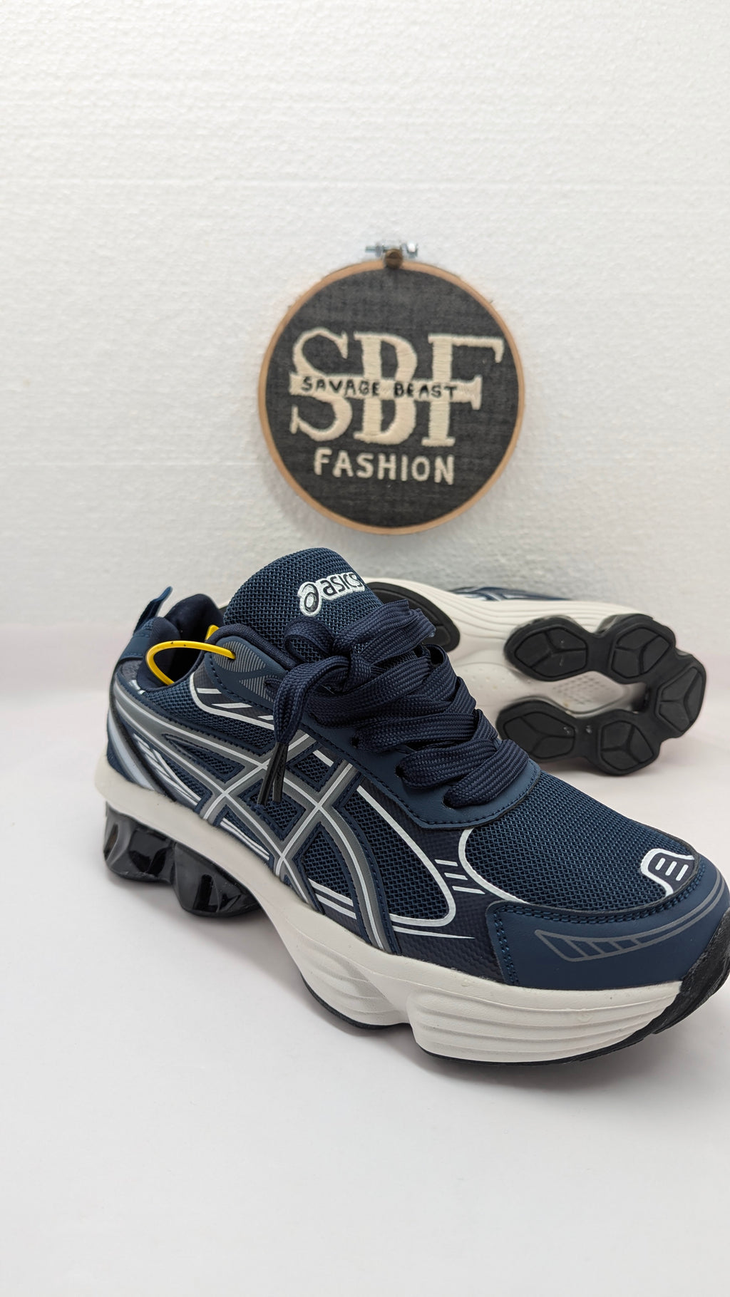 ASICS GEL KINETIC BLUE WHITE