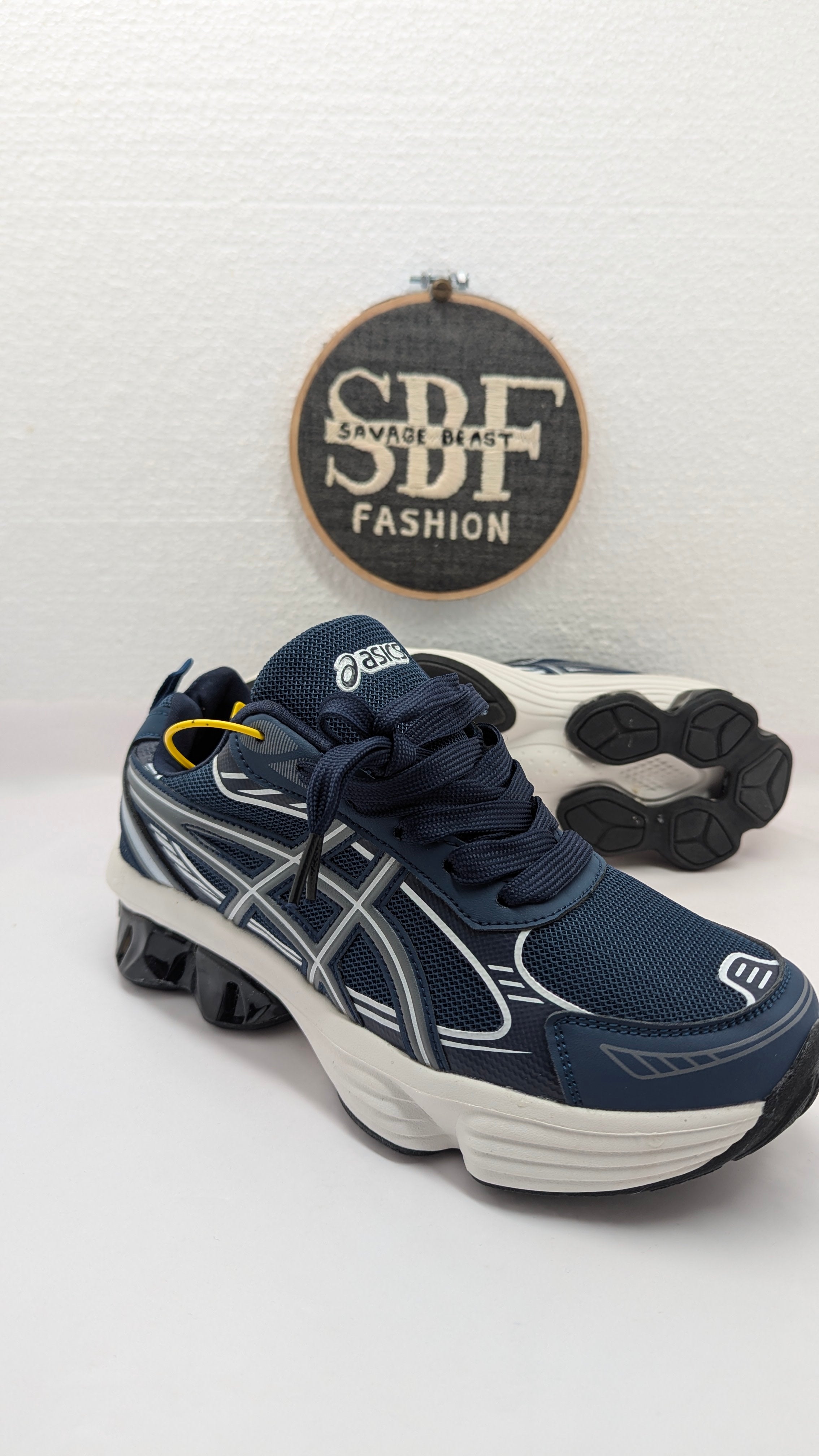 ASICS GEL KINETIC BLUE WHITE
