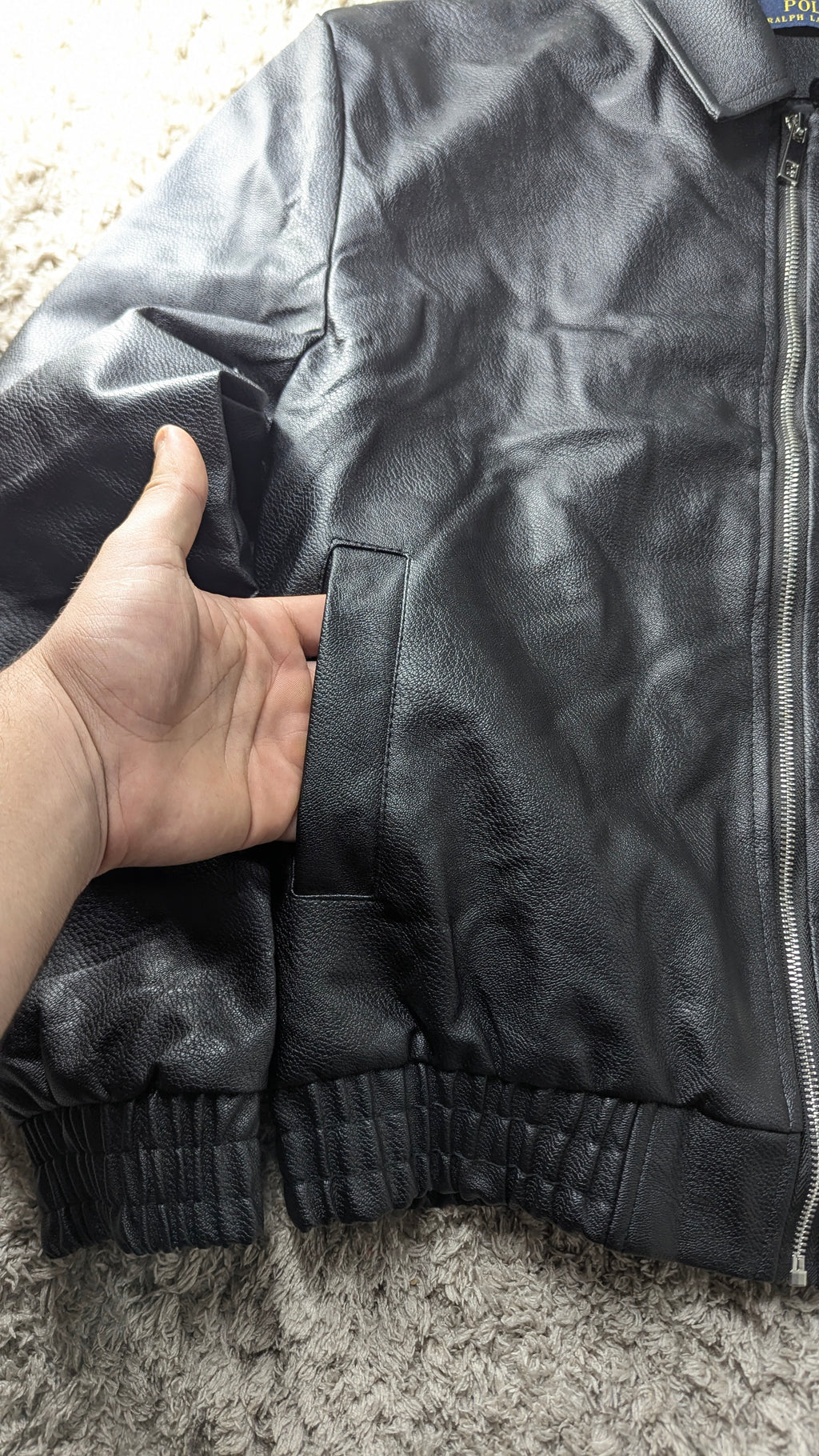 RALPH LAUREN LEATHER JACKET