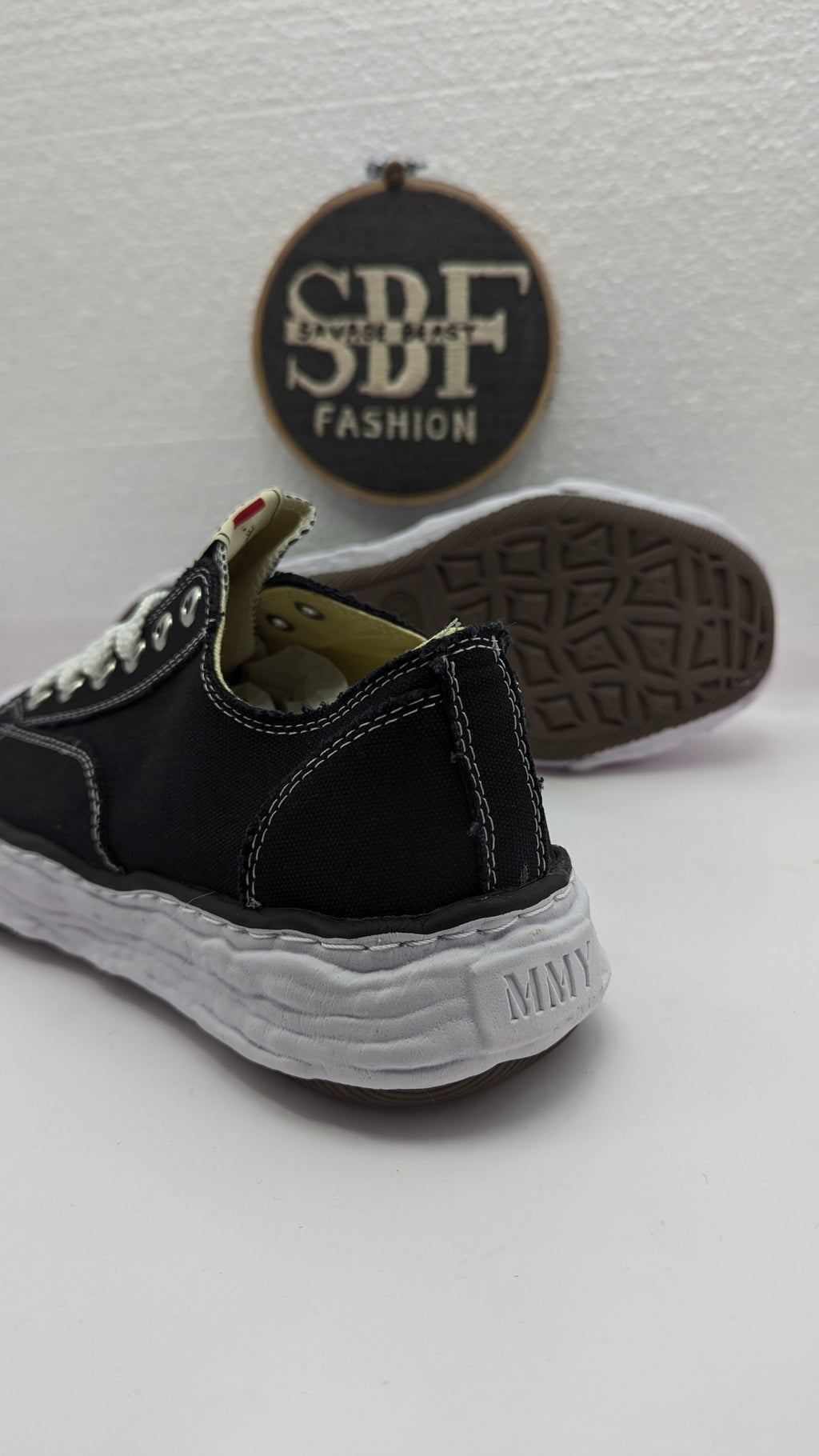 Yasuhiro modèle Peterson 23 OG Sole Canvas Low black