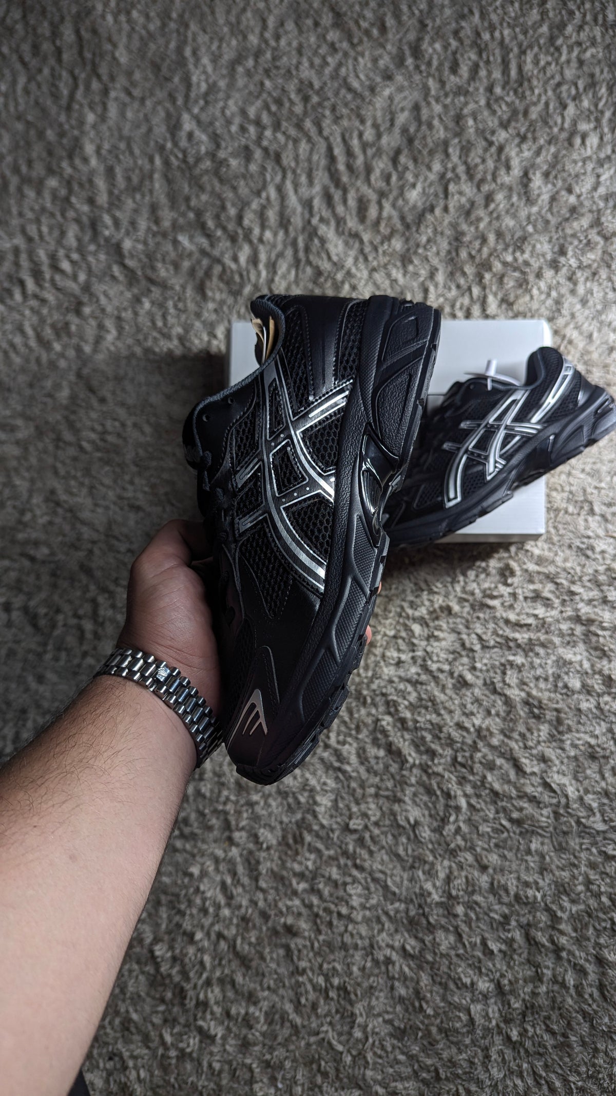 ASICS GEL 1130 black silver-pure
