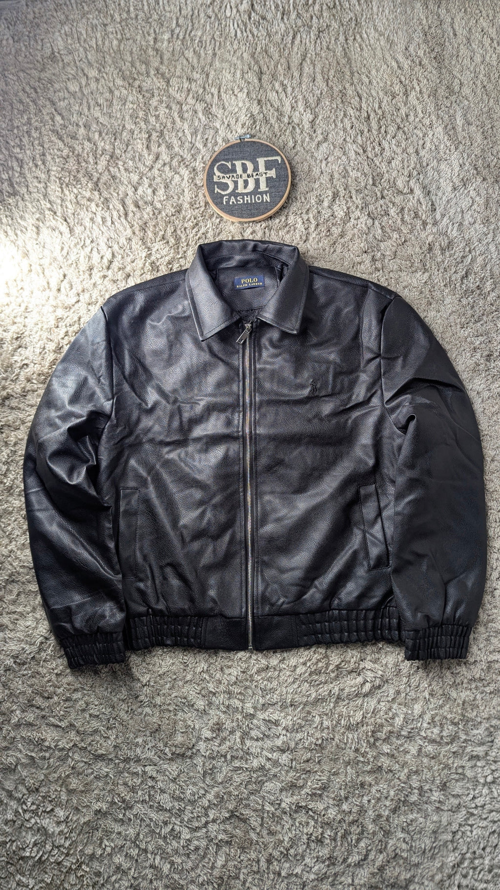 RALPH LAUREN LEATHER JACKET