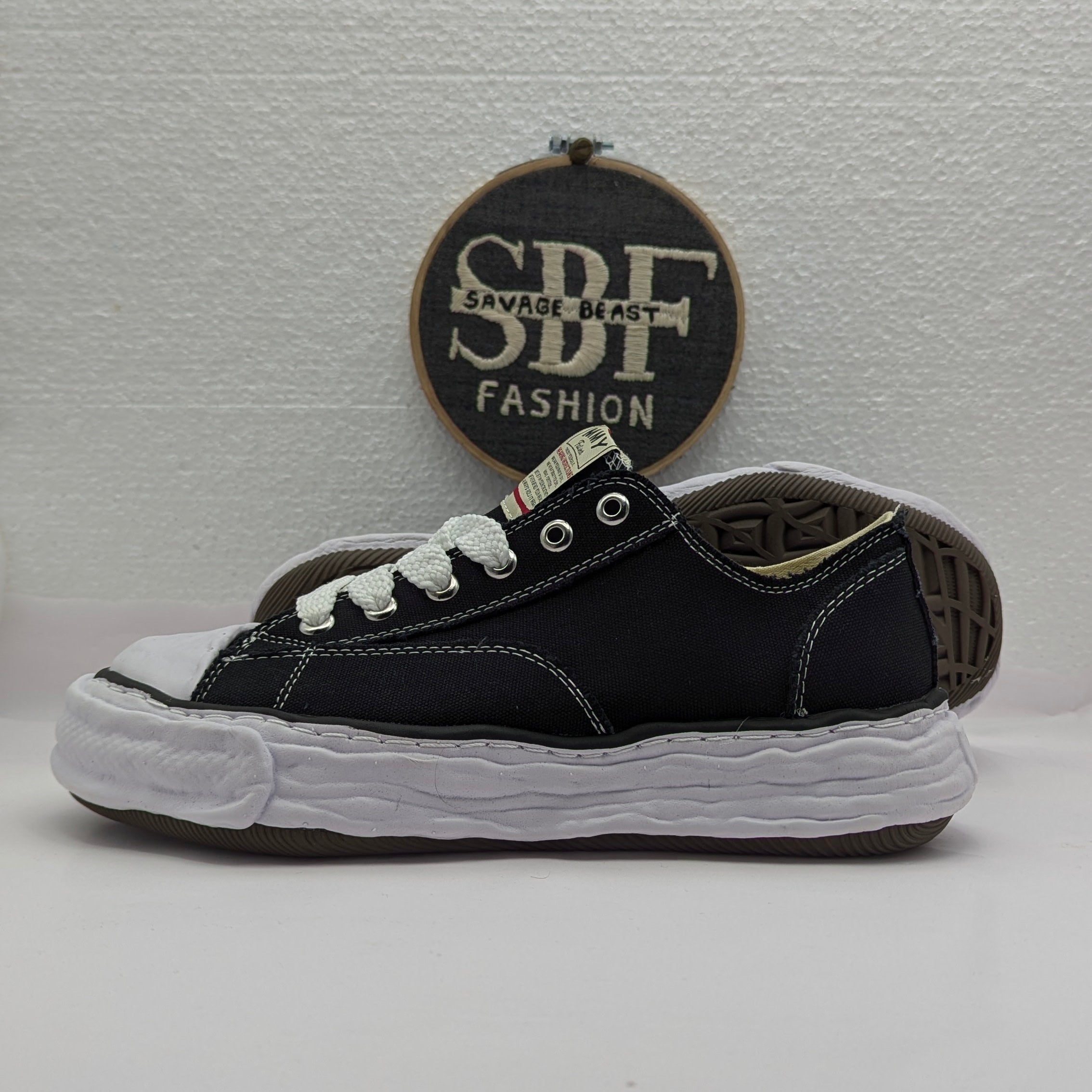 Yasuhiro modèle Peterson 23 OG Sole Canvas Low black