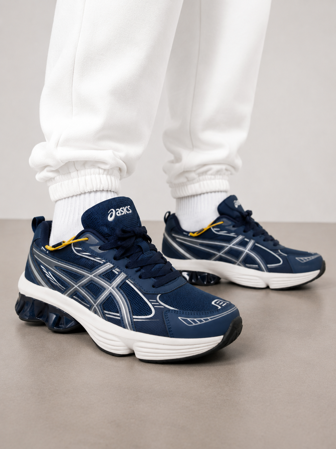 ASICS GEL KINETIC BLUE WHITE