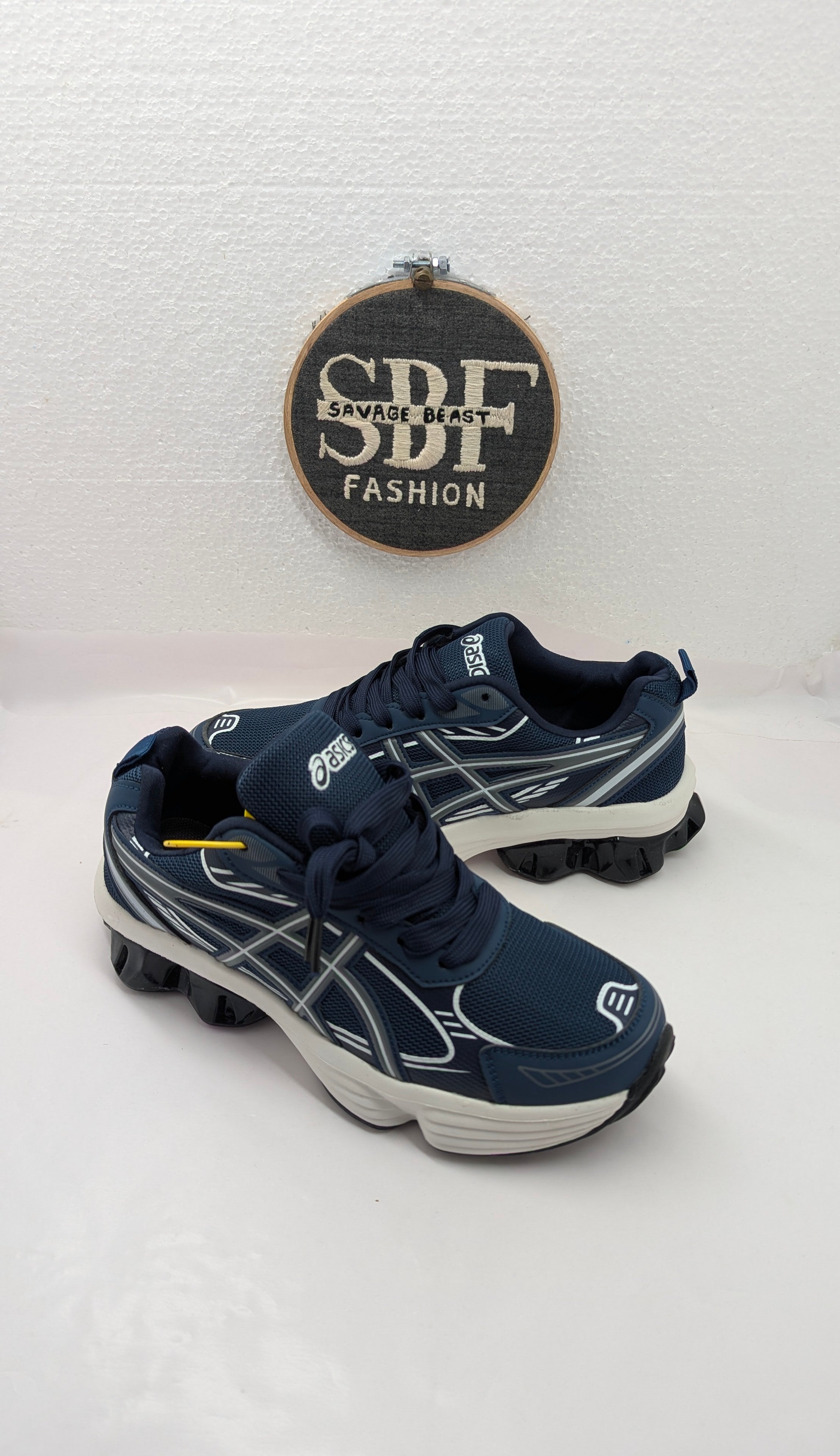 ASICS GEL KINETIC BLUE WHITE
