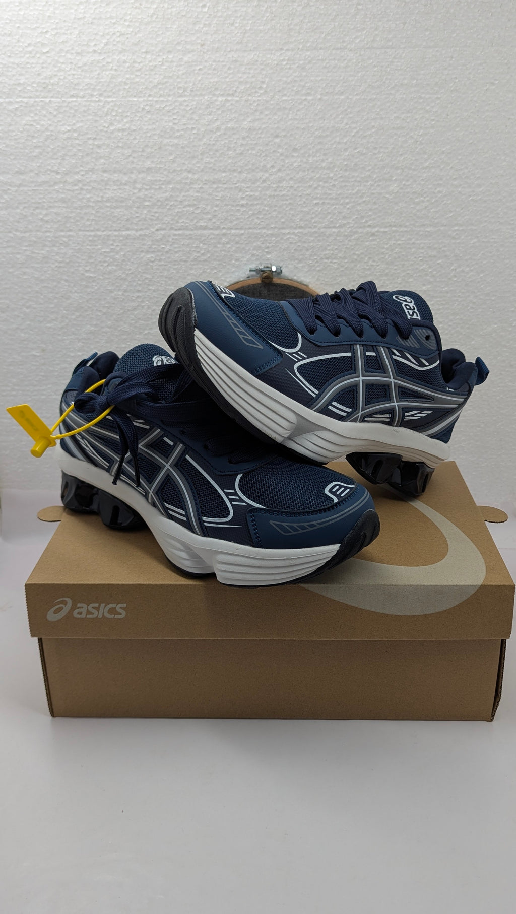 ASICS GEL KINETIC BLUE WHITE