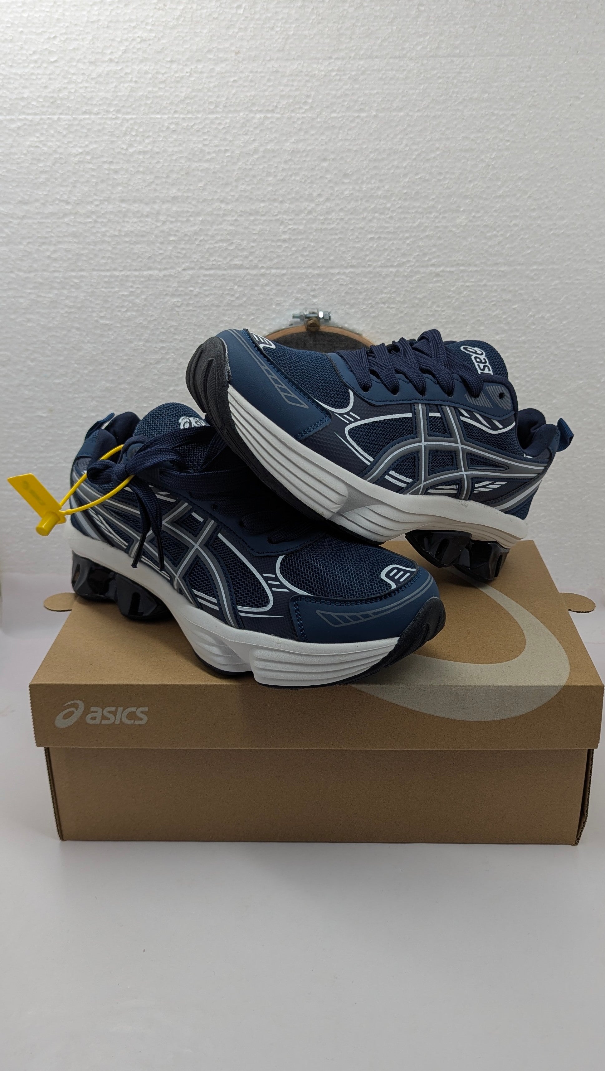 ASICS GEL KINETIC BLUE WHITE
