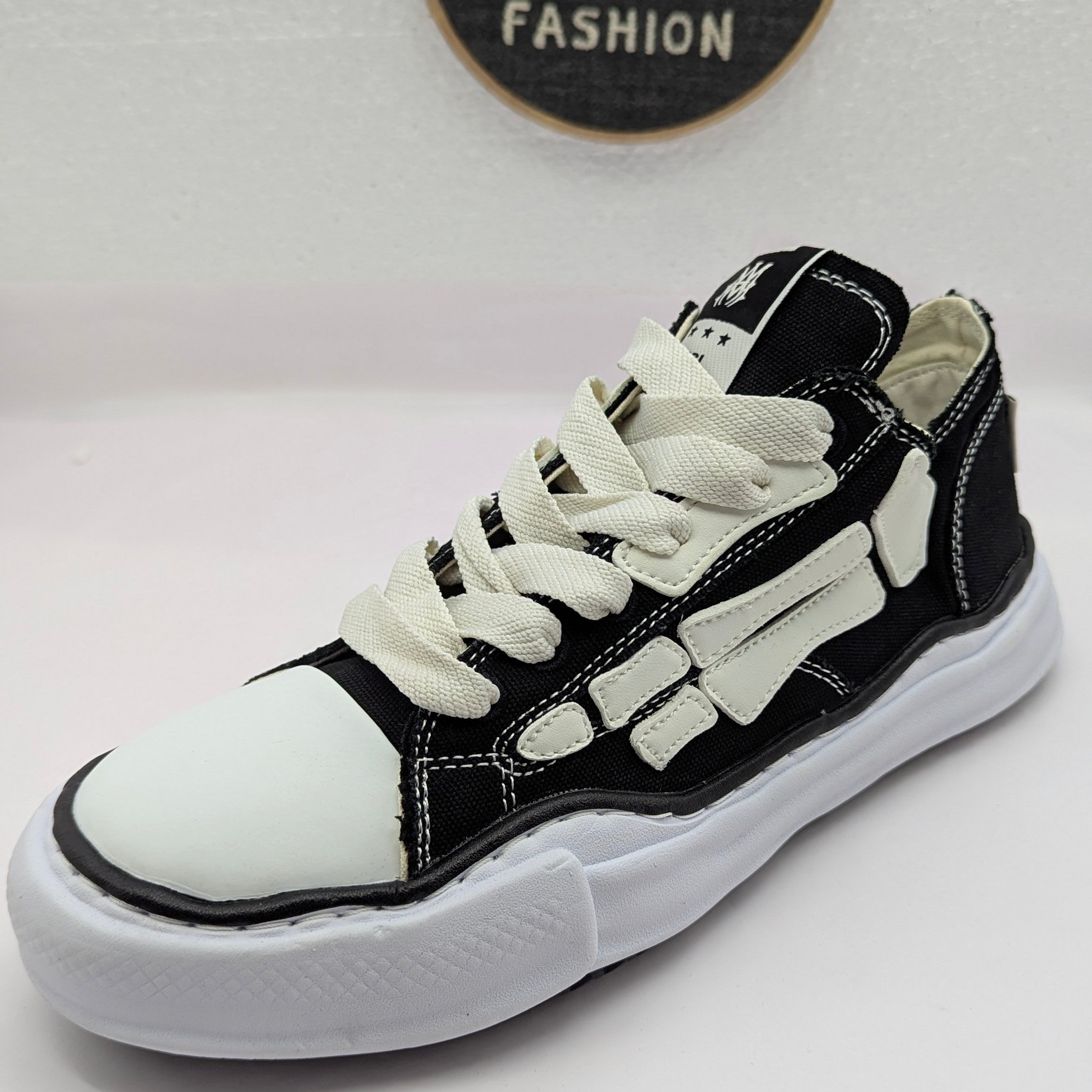 Yasuhiro Peterson OG Sole Canvas Low 'Black
