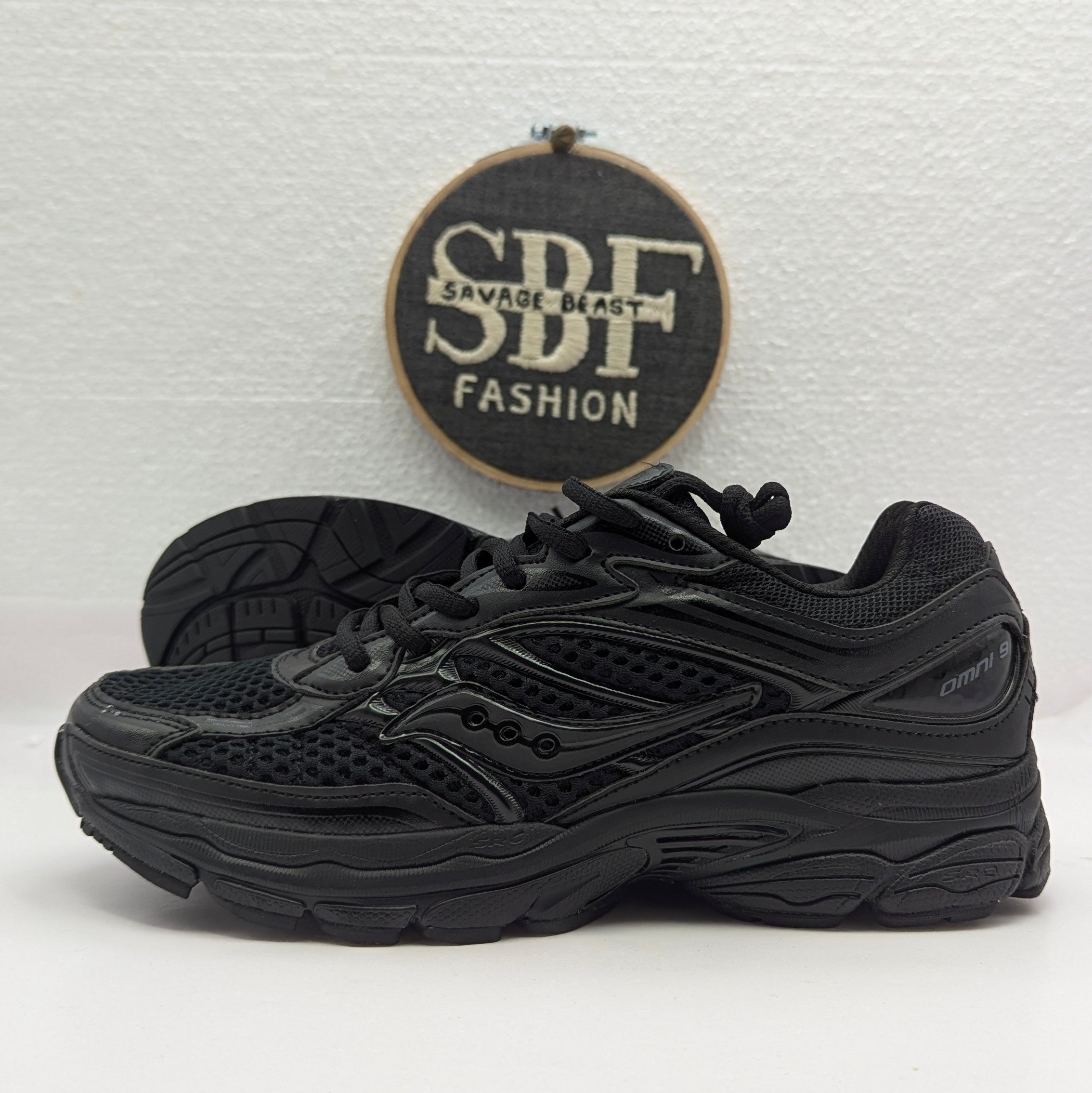 SAUCONY OMNI 9 BLACK BLACK