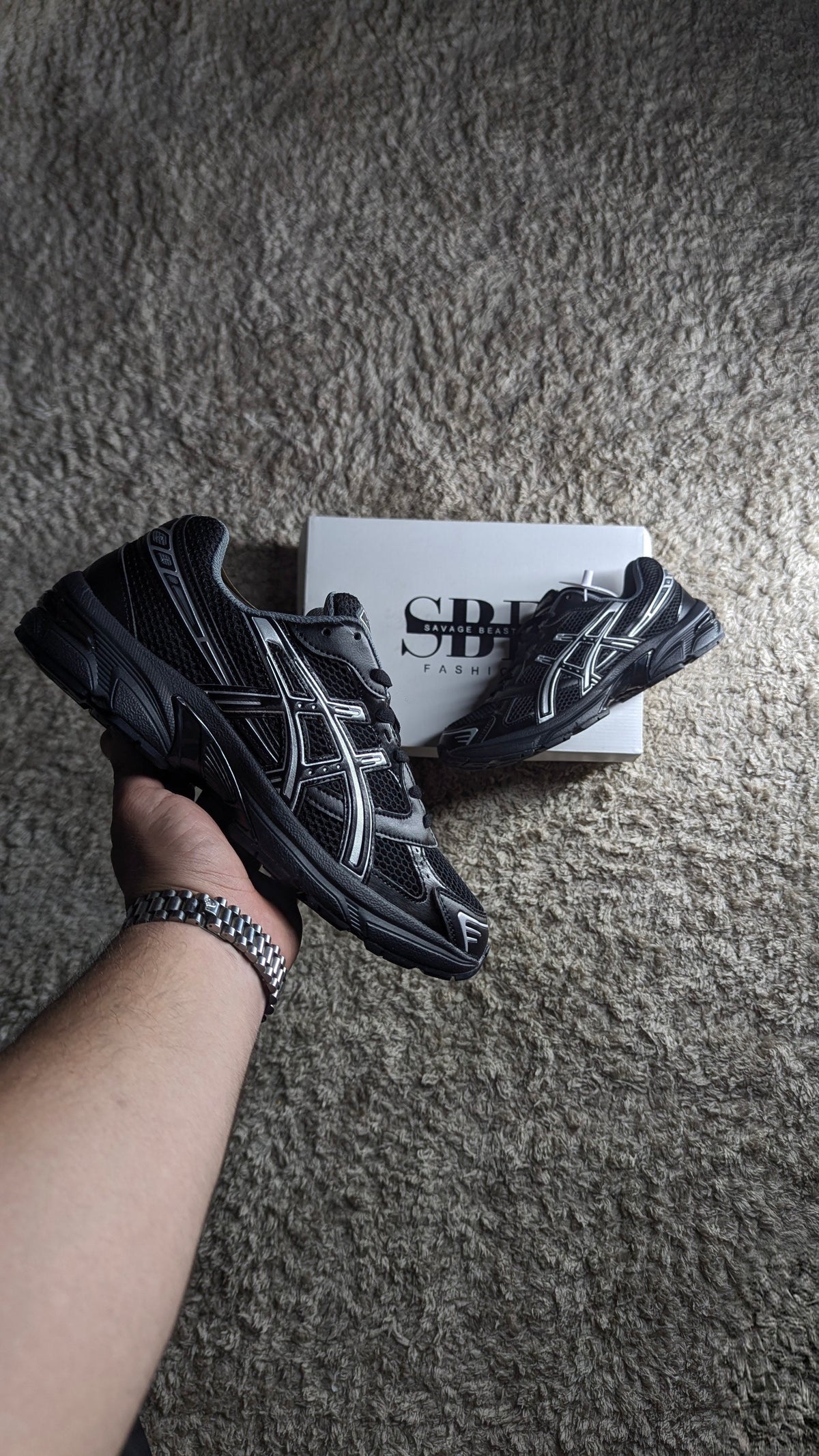 ASICS GEL 1130 black silver-pure