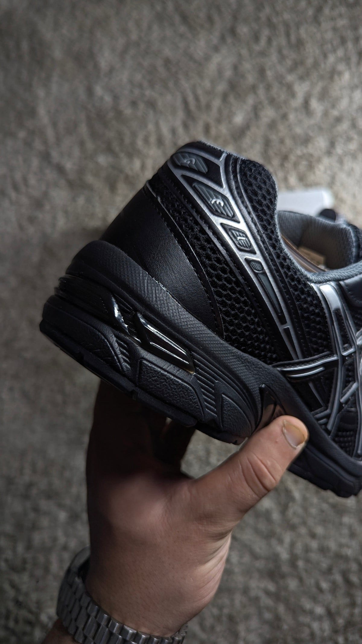 ASICS GEL 1130 black silver-pure