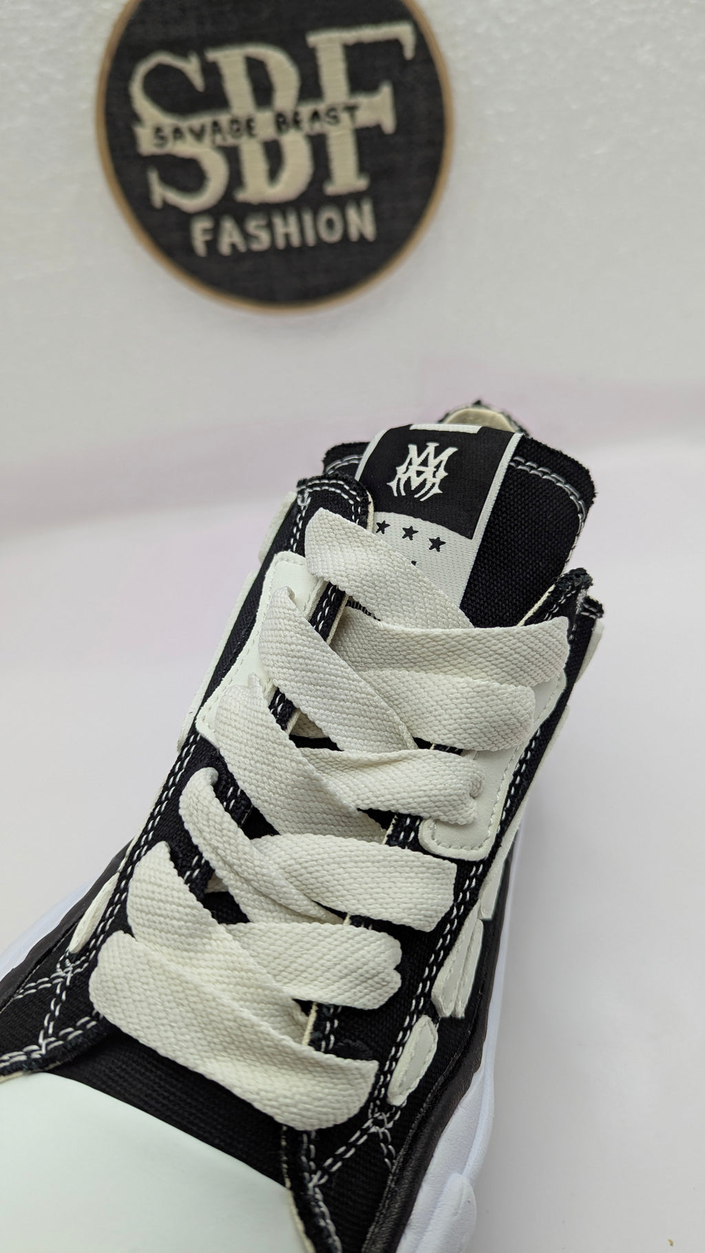 Yasuhiro Peterson OG Sole Canvas Low 'Black