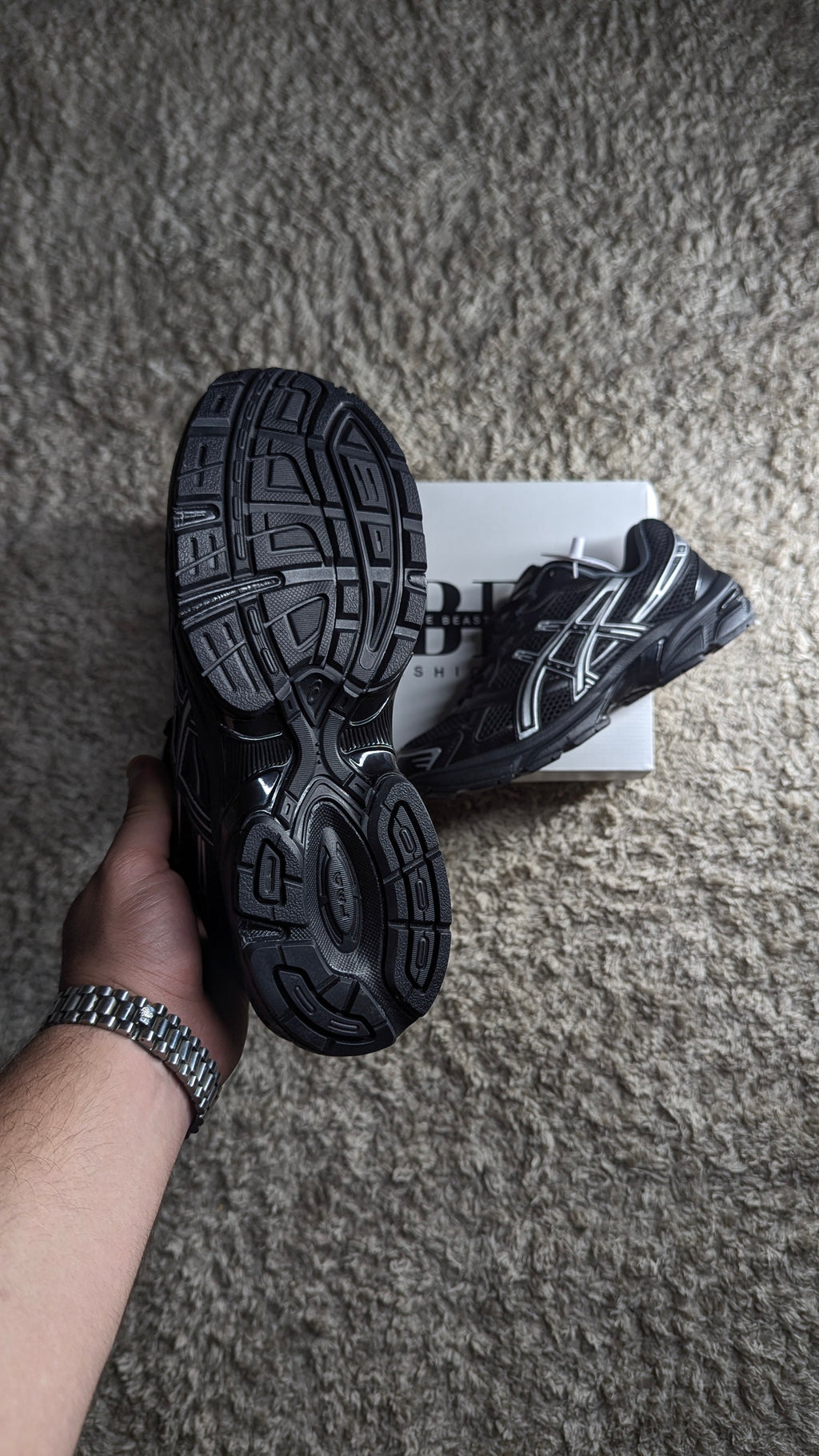 ASICS GEL 1130 black silver-pure
