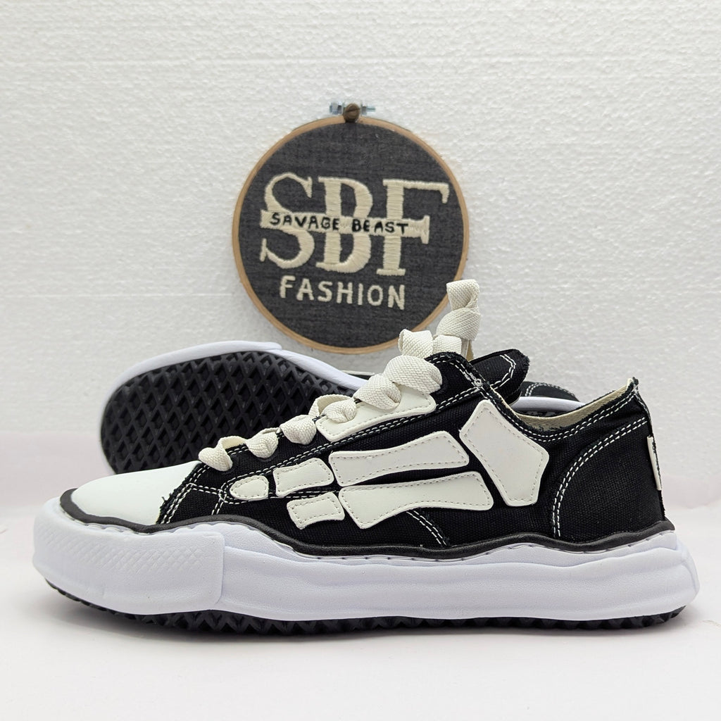 Yasuhiro Peterson OG Sole Canvas Low 'Black