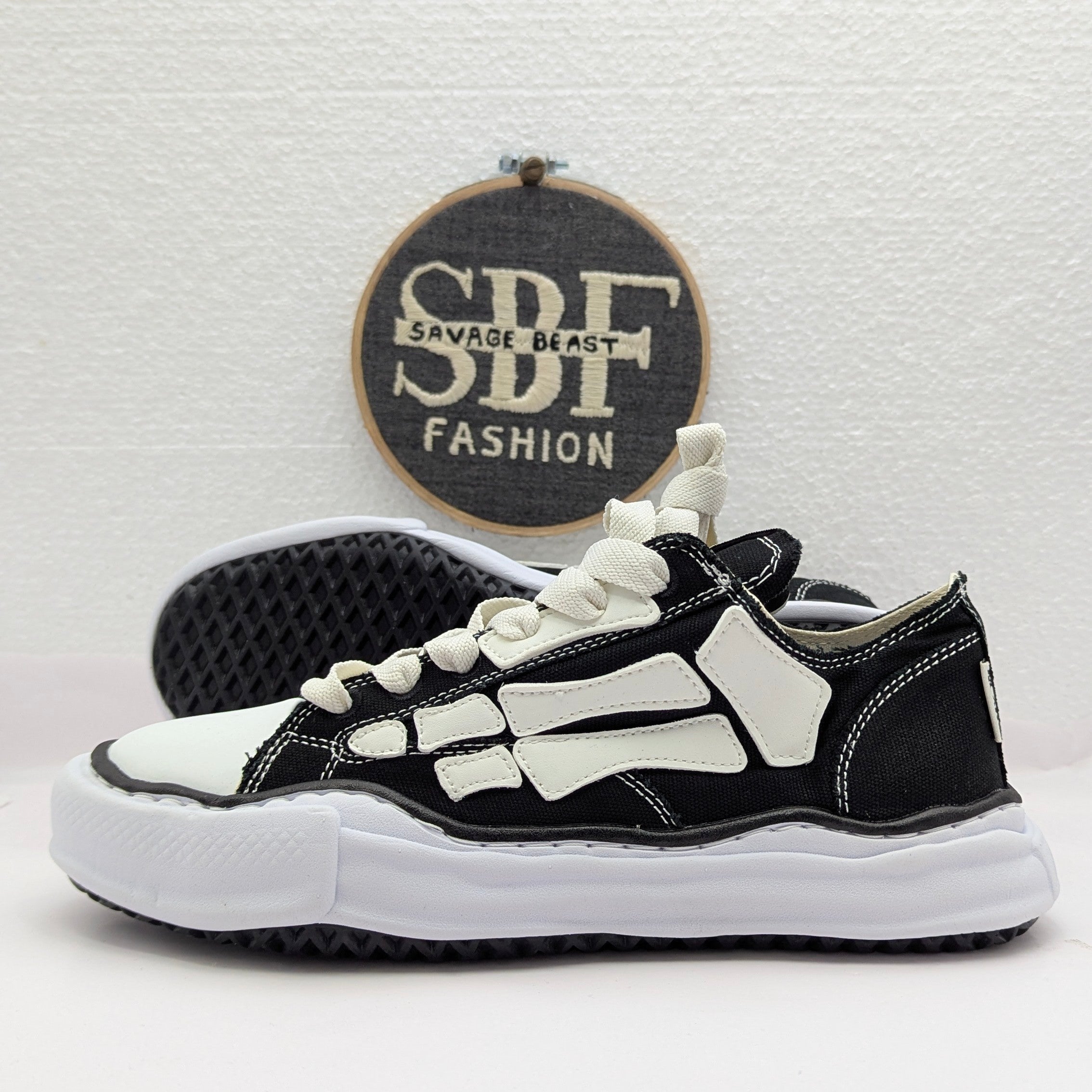 Yasuhiro Peterson OG Sole Canvas Low 'Black