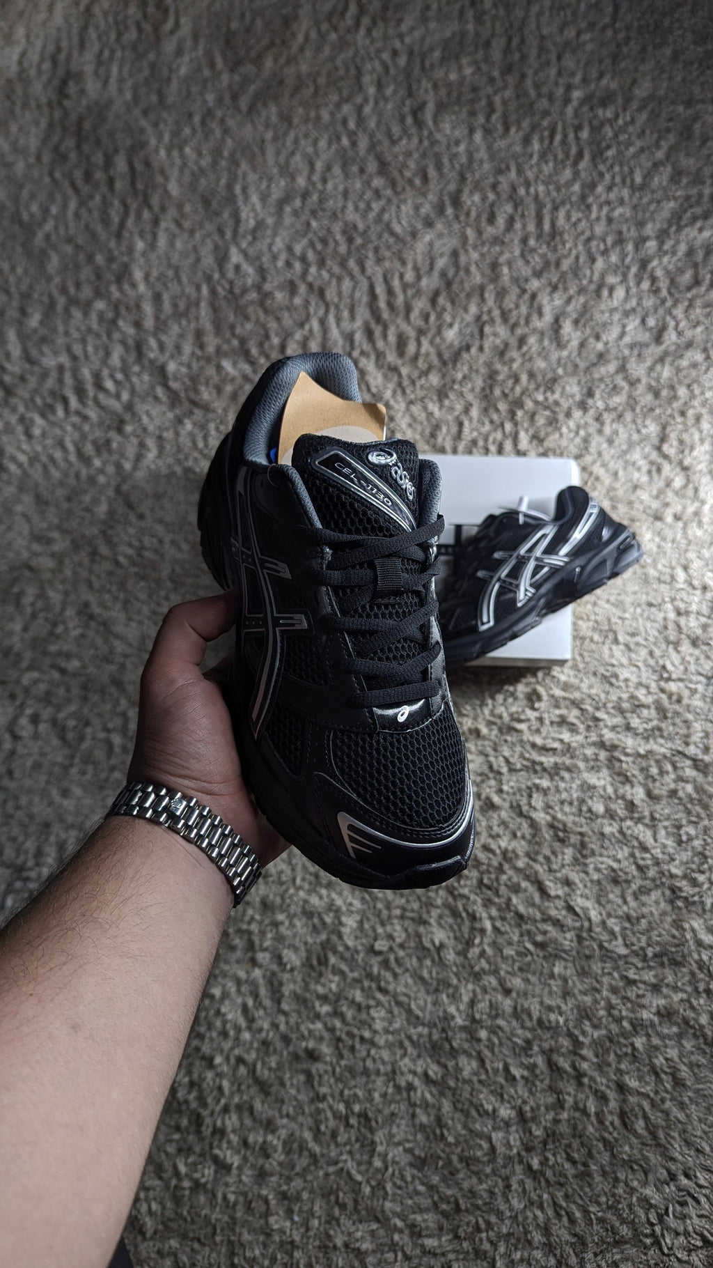 ASICS GEL 1130 black silver-pure