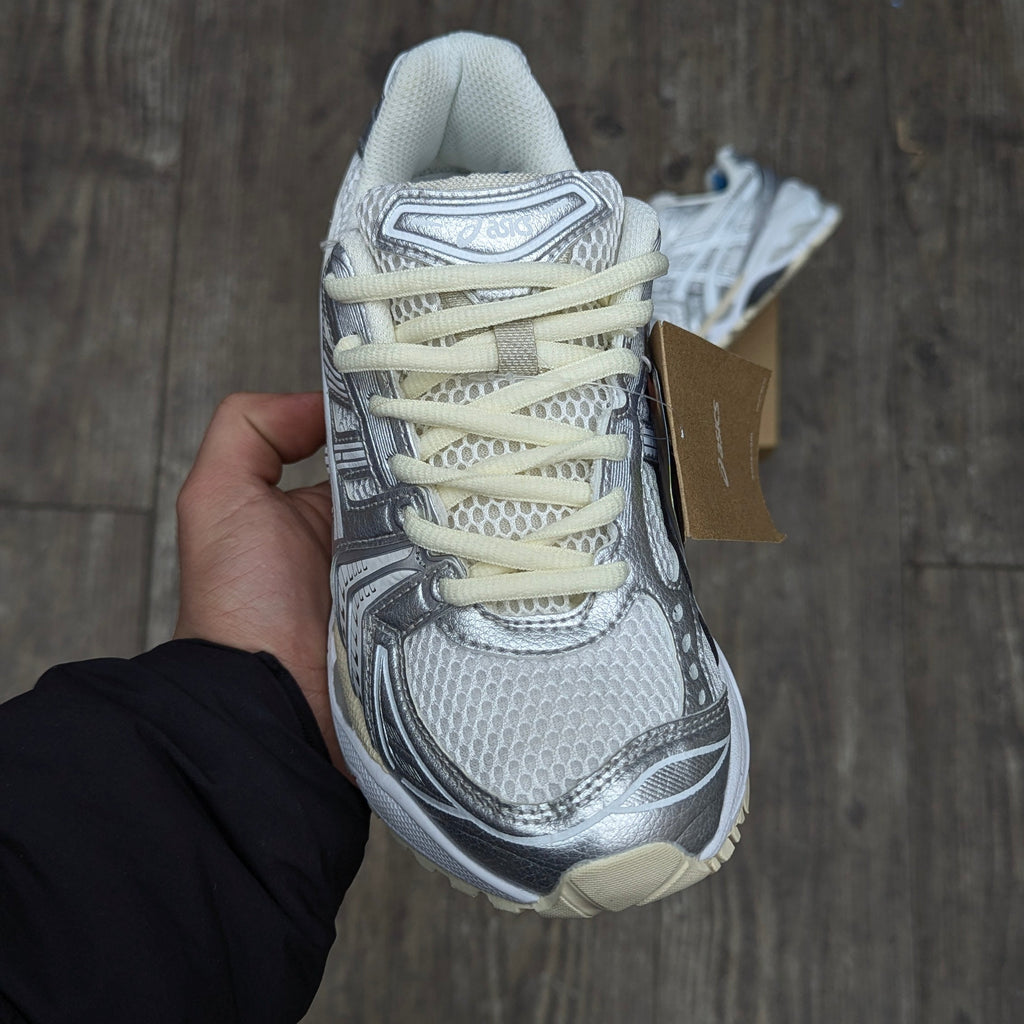 ASICS GEL KAYANO 14 white silver